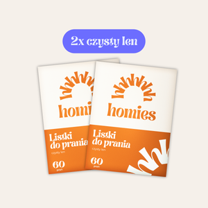 Listki do prania · Czysty Len