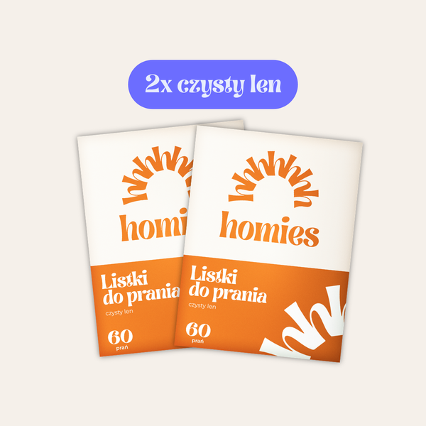 Listki do prania · Czysty Len