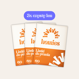 Listki do prania · Czysty Len