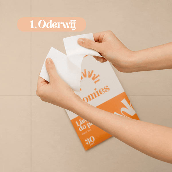 Listki do prania · Delikatna lanolina
