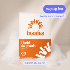 Listki do prania · Czysty Len