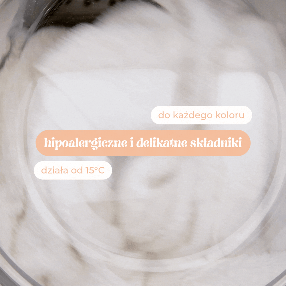 Listki do prania · Delikatna lanolina